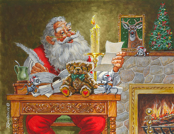 Dear Santa Painting